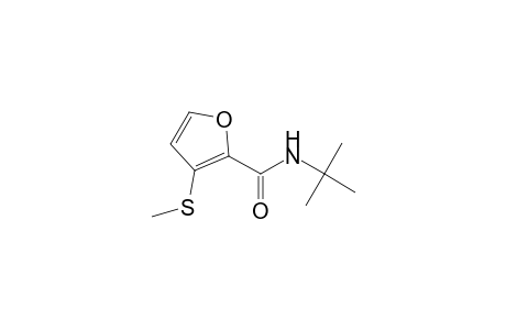 2-Furancarboxamide, N-(1,1-dimethylethyl)-3-(methylthio)-