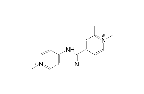 2-(1,2-DIMETHYLPYRIDINIO-4-YL)-5-METHYLIMIDAZO[4,5-C]PYRIDINIUMDICATION