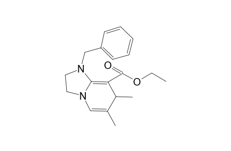 1-Benzyl-8-ethoxycarbonyl-6,7dimethyl-1,2,3,7-tetrahydroimidazo[1,2-a]pyridine