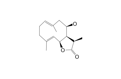 (3R,3aR,4R,6E,10E,11aS)-4-hydroxy-3,6,10-trimethyl-3a,4,5,8,9,11a-hexahydro-3H-cyclodeca[d]furan-2-one