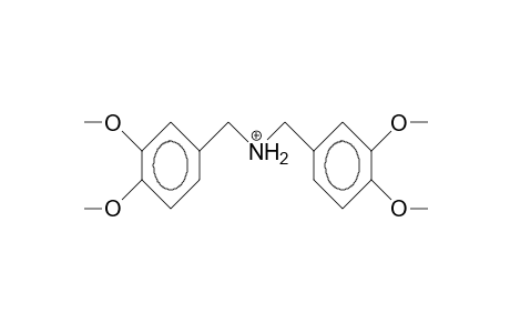 Bis(3,4-dimethoxy-benzyl)-ammonium cation