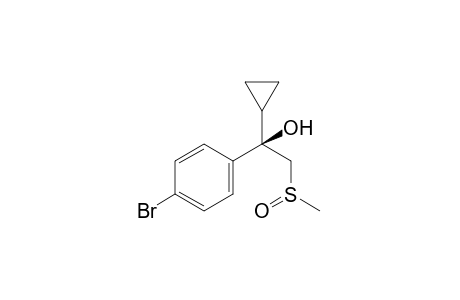 (R*,S*)-alpha-(p-BROMOPHENYL)-alpha-[(METHYLSULFINYL)METHYL]CYCLOPROPANEMETHANOL