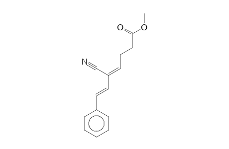 5-Cyano-7-phenyl-hepta-4,6-dienoic acid, methyl ester