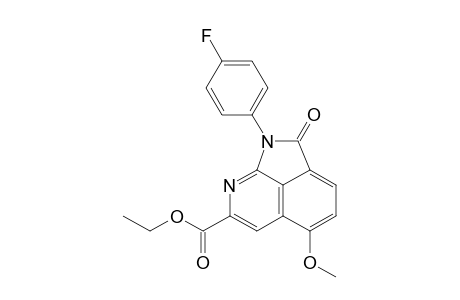 Ethyl 1-(4-fluorophenyl)-5-methoxy-2-oxo-1,2-dihydropyrrolo[4,3,2-ij]isoquinoline-7-carboxylate