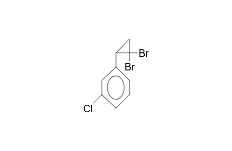1-Chloro-3-(2,2-dibromocyclopropyl)benzene