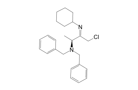 (-)-(2S)-(Z)-N,N-Dibenzyl-4-chloro-3-(cyclohexylimino)butan-2-amine