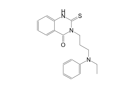 4(1H)-quinazolinone, 3-[3-(ethylphenylamino)propyl]-2,3-dihydro-2-thioxo-