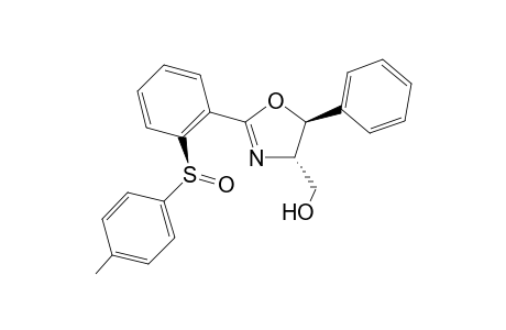 (4S,5S,Ss)-4-Hydroxymethyl-2-[2-(4-methylphenylsulfanyl)phenyl]-5-phenyl-4,5-dihydro-1,3-oxazole