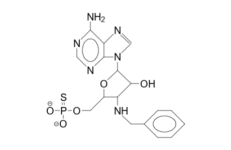 3'-Benzylamino-3'-deoxyadenosine-5'-thionophosphate