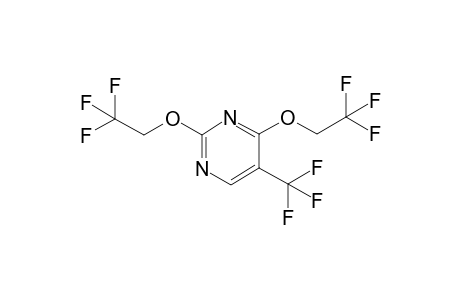 2,4-bis(2,2,2-trifluoroethoxy)-5-(trifluoromethyl)Pyrimidine