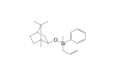 Allyl(methyl)phenyl[(1,7,7-trimethylbicyclo[2.2.1]hept-2-yl)oxy]silane