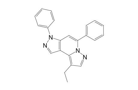 9-Ethyl-3,5-diphenyl-3H-dipyrazolo[1,5-a:4',3'-c]pyridine