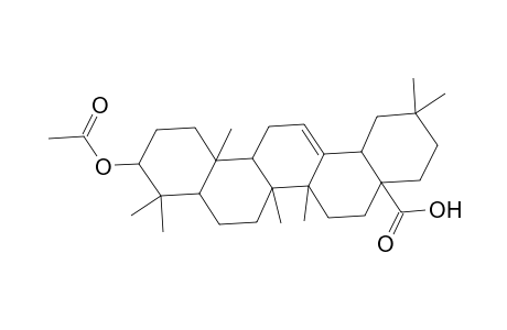 10-acetoxy-2,2,6a,6b,9,9,12a-heptamethyl-1,3,4,5,6,6a,7,8,8a,10,11,12,13,14b-tetradecahydropicene-4a-carboxylic acid