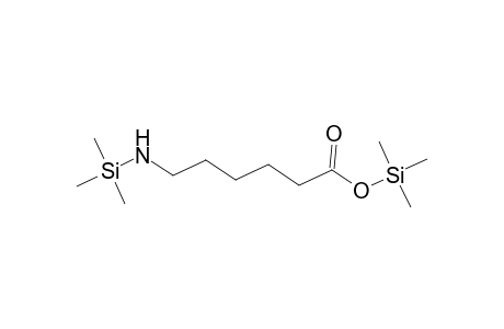 Hexanoic acid, 6-amino-, bis(trimethylsilyl) deriv.