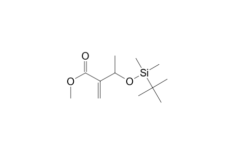 2-[1-[tert-butyl(dimethyl)silyl]oxyethyl]acrylic acid methyl ester