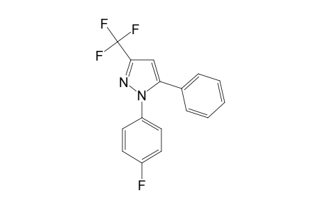 1-P-FLUOROPHENYL-3-TRIFLUOROMETHYL-5-PHENYLPYRAZOLE