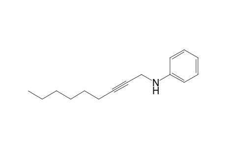 N-(Non-2-yn-1-yl)aniline