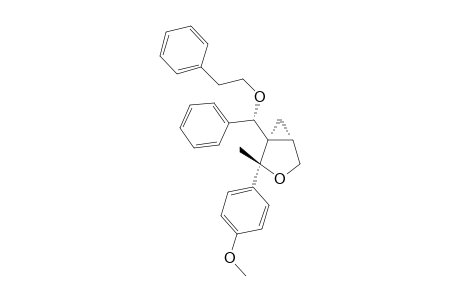 (1R,2R,5S)-2-(4-methoxyphenyl)-2-methyl-1-((S)-phenethoxy(phenyl)methyl)-3-oxabicyclo[3.1.0]hexane