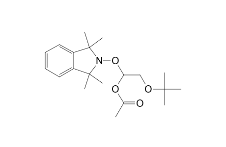 2-TERT.-BUTOXY-1-ACETOXY-1-(1,1,3,3-TETRAMETHYL-1,3-DIHYDRO-2H-ISOINDOL-2-YLOXY)-ETHANE