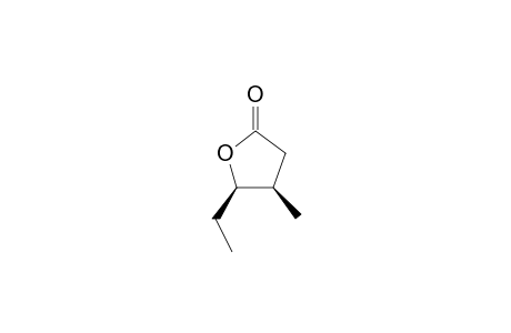 (4R,5R)-5-ethyl-4-methyldihydrofuran-2(3H)-one