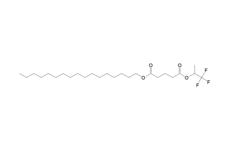 Glutaric acid, 1,1,1-trifluoroprop-2-yl heptadecyl ester