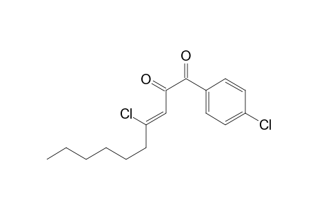 (Z)-4-Chloro-1-(4-chlorophenyl)-3-decene-1,2-dione