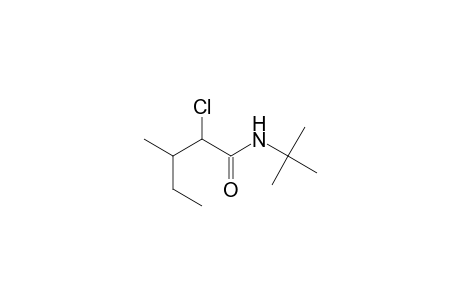 Pentanamide, 2-chloro-N-(1,1-dimethylethyl)-3-methyl-, (R*,S*)-