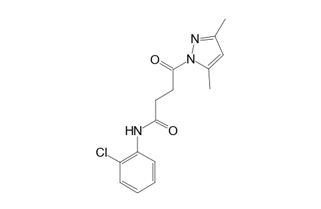 1H-Pyrazole-1-butanamide, N-(2-chlorophenyl)-3,5-dimethyl-.gamma.-oxo-