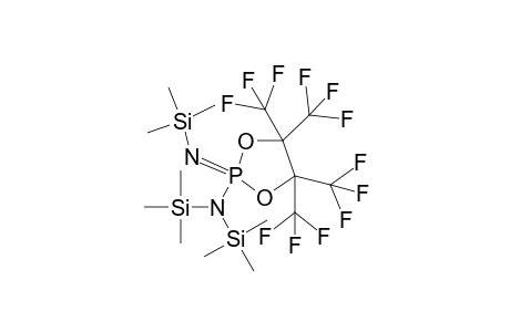 1,3,2-Dioxaphospholane, 2-[bis(trimethylsilyl)amino]-2,2-dihydro-4,4,5,5-tetrakis(trifluoromethyl)-2-[(trimethylsilyl)imino]-