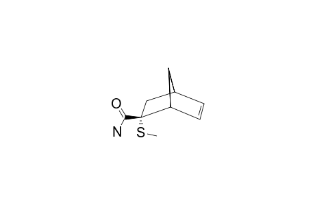 2-endo-Thiomethyl-bicyclo-[2.2.1]-5-heptene-2-exo-carboxamide
