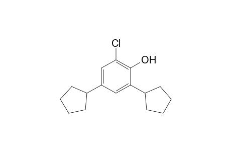 2,4-Dicyclopentyl-6-chlorophenol