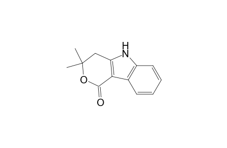 Pyrano[4,3-b]indol-1(3H)-one, 4,5-dihydro-3,3-dimethyl-