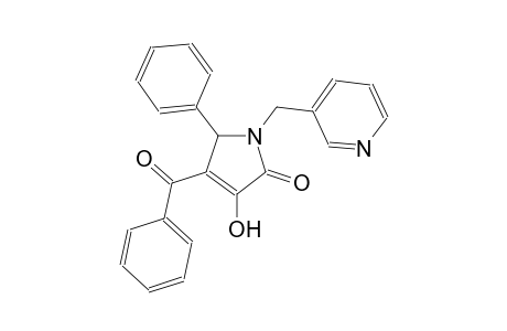 2H-pyrrol-2-one, 4-benzoyl-1,5-dihydro-3-hydroxy-5-phenyl-1-(3-pyridinylmethyl)-