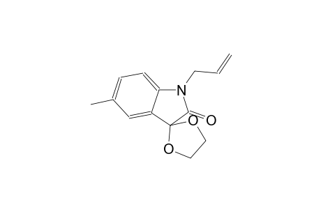 1'-allyl-5'-methylspiro[[1,3]dioxolane-2,3'-indolin]-2'-one