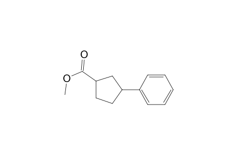 Cyclopentanecarboxylic acid, 3-phenyl-, methyl ester