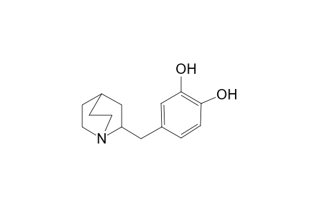 4-(1-Aza-bicyclo[2.2.2]oct-2-ylmethyl)-benzene-1,2-diol
