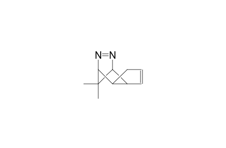 10,10-Dimethyl-8,9-diaza-endo-tricyclo(5.2.1.0/2,6/)deca-3,8-diene