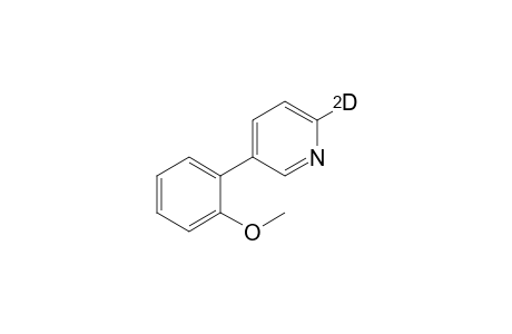 3-(2-Methoxyphenyl)-6-deuteriopyridine