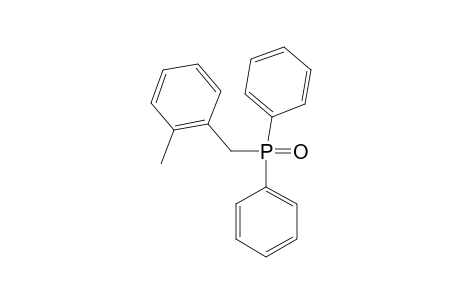 1-[di(phenyl)phosphorylmethyl]-2-methylbenzene