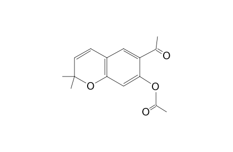 6-Acetyl-7-acetoxy-2,2-dimethyl-3-chromene