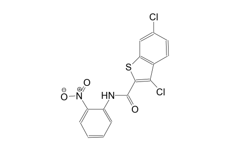 3,6-dichloro-N-(2-nitrophenyl)-1-benzothiophene-2-carboxamide