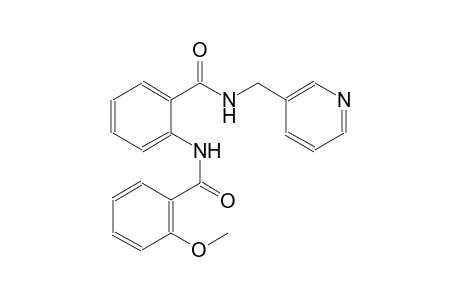 benzamide, 2-[(2-methoxybenzoyl)amino]-N-(3-pyridinylmethyl)-