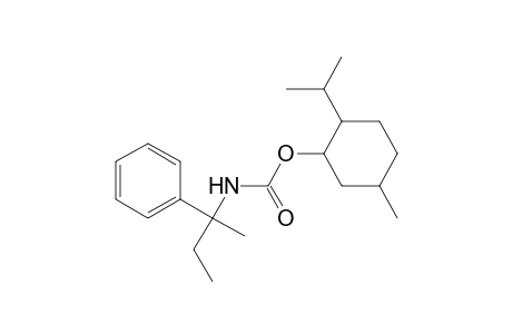 Menthyl N-[1-methyl-1-phenylpropyl]carbamate