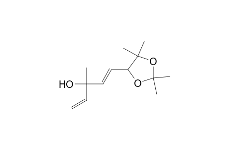 3-Methyl-5-(2',2',5',5'-tetramethyl-1',3'-dioxolan-4'-yl)penta-1,4-dien-3-ol