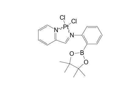 PYRIDIN-2-YLMETHYLENE-[2-(4,4,5,5-TETRAMETHYL-[1,3,2]-DIOXABOROLAN-2-YL)-PHENYL]-AMINE-DICHLORO-PLATINUM-COMPLEX