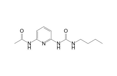 N-(6-Acetamido-2-pyridyl)-N'-(butyl)urea