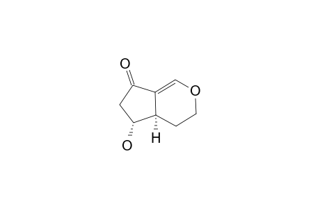 (6R,7R)-(-)-7-HYDROXY-3-OXABICYCLO-[4.3.0]-NON-1-EN-9-ONE