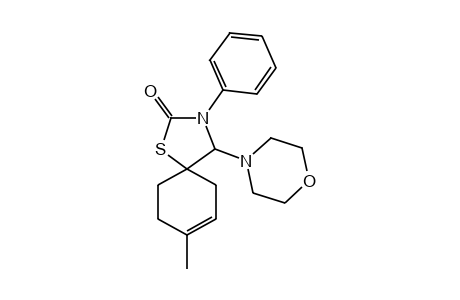 4-METHYL-4'-MORPHOLINO-3'-PHENYLSPIRO[3-CYCLOHEXENE-1,5'-THIAZOLIDIN]-2'-ONE