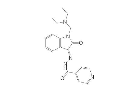 N'-{(3E)-1-[(diethylamino)methyl]-2-oxo-1,2-dihydro-3H-indol-3-ylidene}isonicotinohydrazide