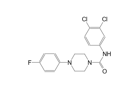 N-(3,4-dichlorophenyl)-4-(4-fluorophenyl)-1-piperazinecarboxamide